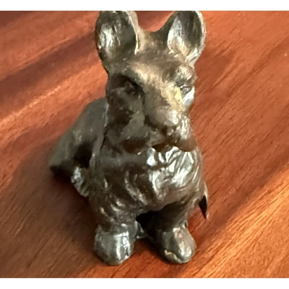 Vintage Cast Metal Scotty Dog - National Bridge VA -American Travel Souvenir 3